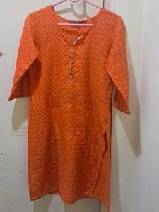 A Orange Kurta