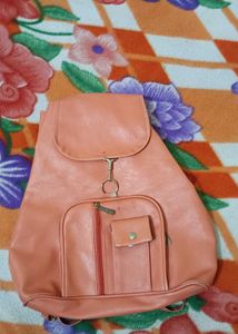 Peach Backpack