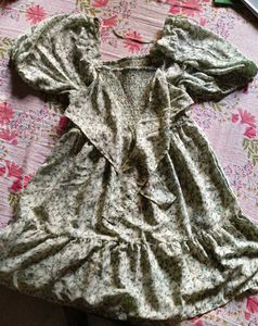 Floral Print Mini Dress