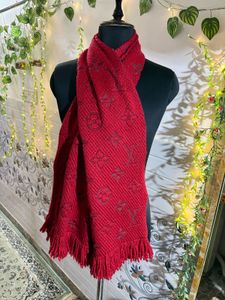 Authentic Louis Vuitton Logomania Scarf