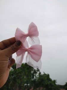 Pink Hair Accessory Set
