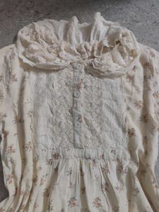Country Girl Floral and Lace detail dress