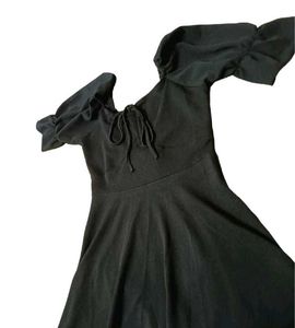 BLACK MINI DRESS