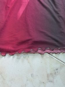 Burgundy Skirt