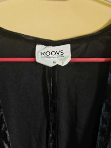 Elegant Black Velvet Bodysuit