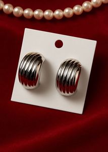 Silver Hoop Earrings