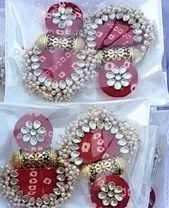 Bandhani Earrings