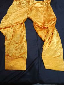 Yellow Embroidered Kurta Set