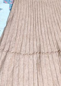 Tiered woollen middi Skirt🪩