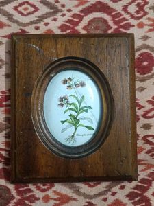 Refurbished Vintage Painting On Porcelain