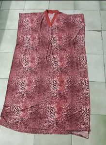 Vintage Leopard Print Maxi Dress