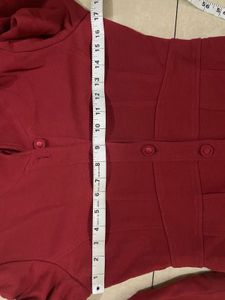 Red Trench Coat dress