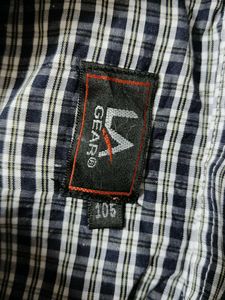 LA Geear Men Black Checks Regular Fit Casual Shirt