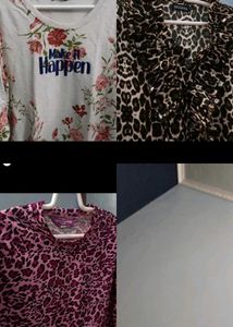 Set Of 3 Tops Brand Sassafras, Uptownie ,