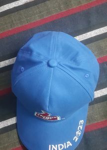Let&#39;s cheer up for team India with cap