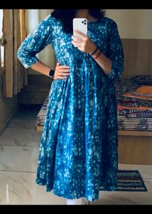 Sangria Cotton Anarkali Kurta