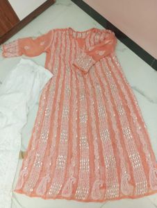 Beautiful Kashmirri Anarkali Heavy Gota Pati
