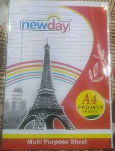 A4 Sheets + (Free Stick File)