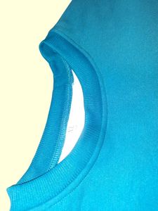Teal Blue Graphic Sweatshirt |Casual [Xl]