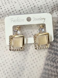 Elegant Square Earrings