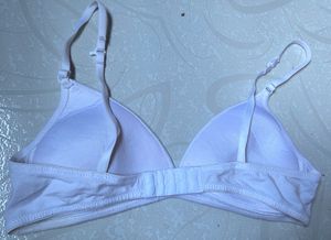 No Boundaries 38B White Bra