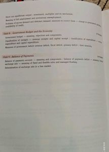 Macroeconomics for Class 12th