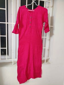 Pink Kurti Top XS