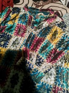 Colorful Patterned Kurti