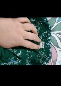 Green Floral Dress