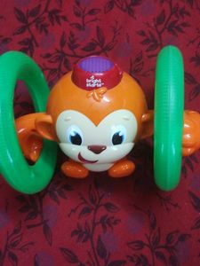 Bright Starts Roll And Glow Monkey Toy