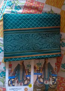 Pakistani Patch Work Unstitched Dress Material