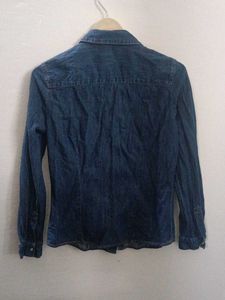 Branded Denim Shirt