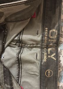Camo Ripped Jeans