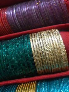 Glass Bangles With Bangle Box