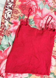 Red Cami Top