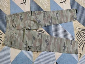 2 Army Print Trousers