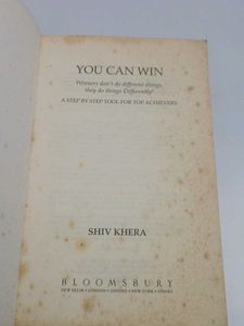 &#34;You Can Win&#34; by Shiv Khera - Motivation