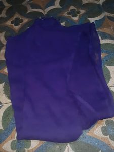 purple shiffon dupatta