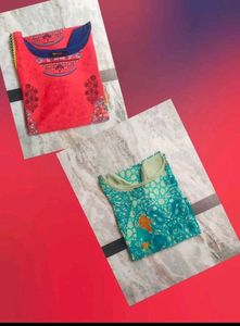 AHINA PRINTED KURTA COMBO