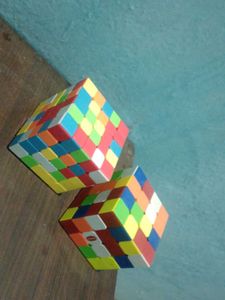Colorful Rubik&#39;s Cubes Set of 2