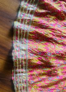 Pink Floral Kurta Set M size