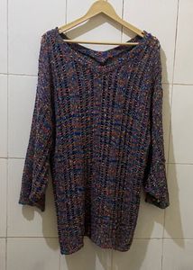 Colorful Knit Top