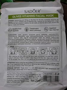 Assorted Face Masks