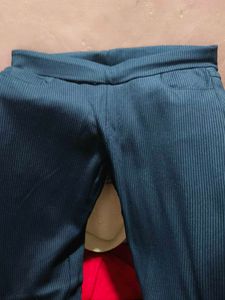 Striped Pull-On Pants