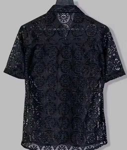 Black Lace Shirt