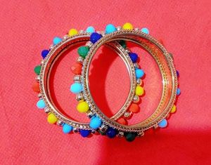 Multi Colour AD party wear kada
