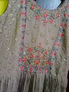 Heavy Work Georgette suit Set