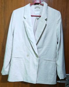 H&amp;M White Blazer
