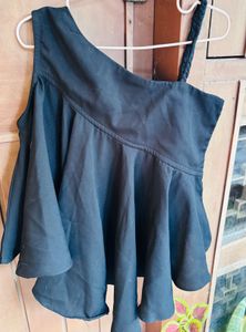 Girls’ Funky Polka Dot Pants With Black T-shirt