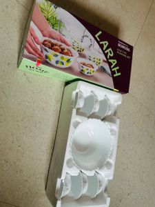 Larah by Borosil Pudding Set, 7 pc